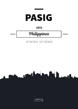 Pasig Philippines skyline