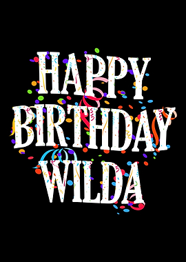 Happy Birthday Wilda
