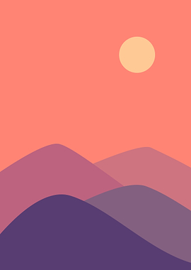 beautiful mountain scenery