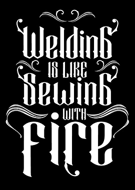 Welding Sewing Fire