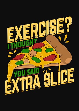 Weightlifting Pizza Design