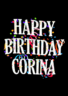 Happy Birthday Corina