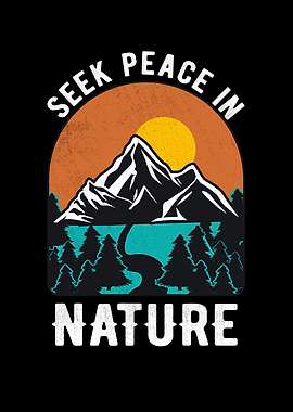 Peace In Nature Mountains