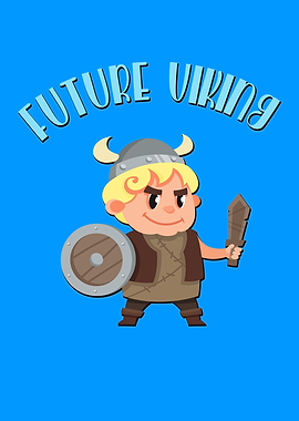 Future Viking Funny Kids