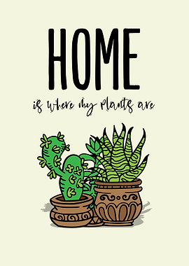 Plants Gardening Wall Art