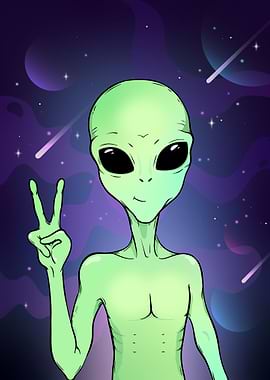 Green Alien