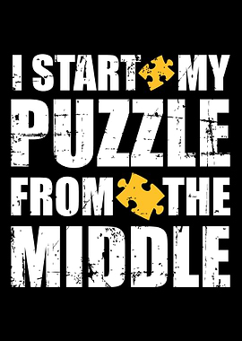 I start my jigsaw puzzle f