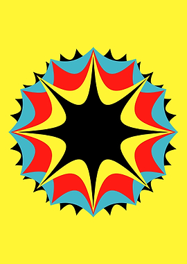 Abstract Burst Background