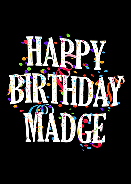 Happy Birthday Madge