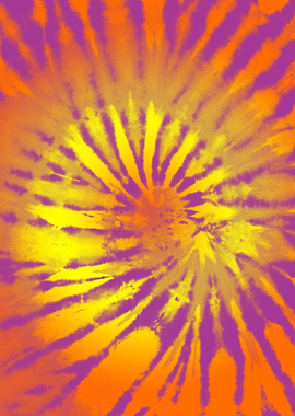 Tie Dye Hippie Pattern