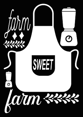 Farm Sweet Farm with Apron