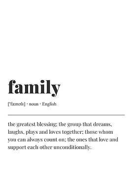 Definition Family