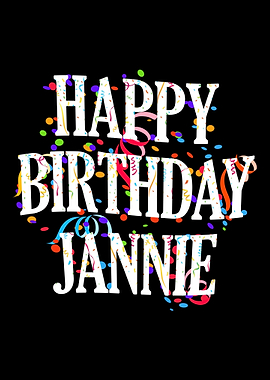 Happy Birthday Jannie