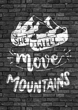 Mountain Quote Wall Art