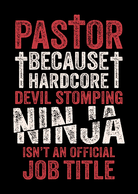 Pastor Because Devil Stomp