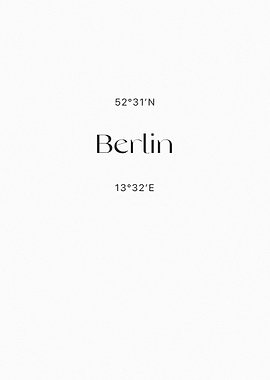 Berlin Coordinates