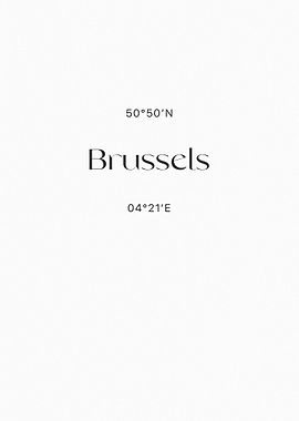 Brussels Coordinates
