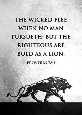 Proverbs 28 1