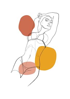 Line Art Women