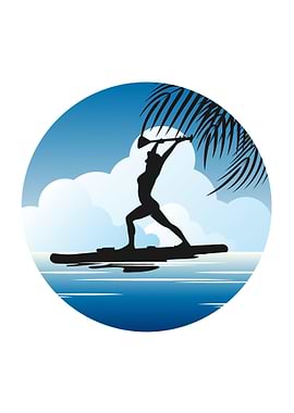 yoga illustration vector