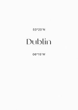 Dublin Coordinates