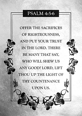 Psalm 4 5 6