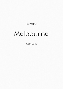 Melbourne Coordinates