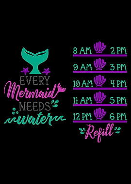Mermaid needs Water cool