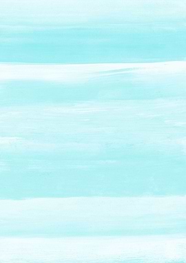 Soft Aqua Blue Watercolor