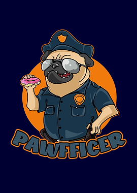 Pawfficer The Donut Police