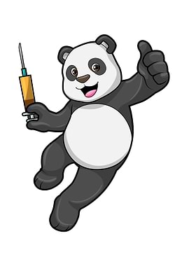 Panda Vaccination Syringe