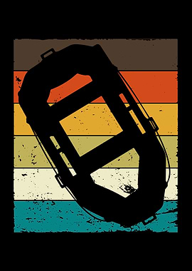 Retro Whitewater Rafting