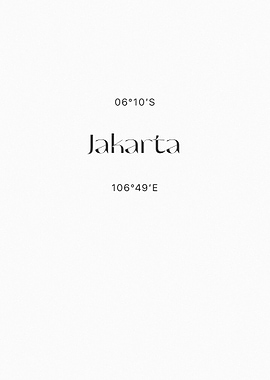 Jakarta Coordinates