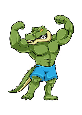 Crocodile Bodybuilder