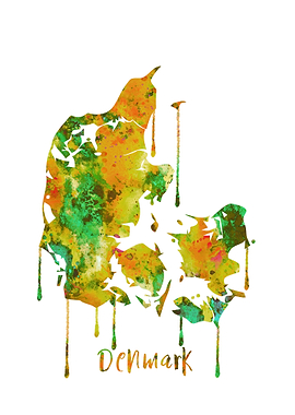 Denmark map