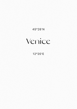 Venice Coordinates