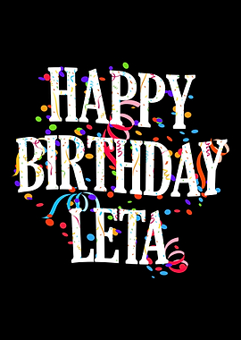 Happy Birthday Leta