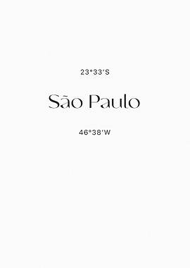 So Paulo Coordinates