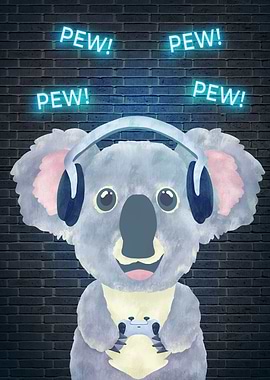 Pew Pew Koala Bear