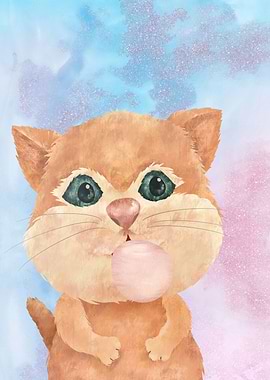 Dreamy Cat bubble gum