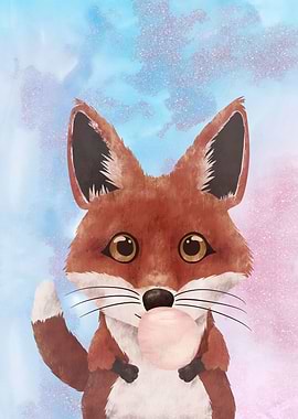 Dreamy Fox bubble gum