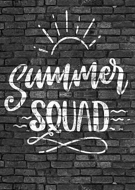 Summer Squad Wall Art
