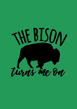 The bison turns me on