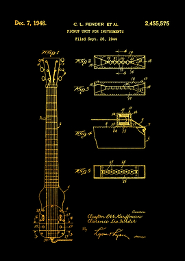 Guitar Patent