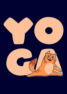 Yoga Cat For Cat Fans Yoga