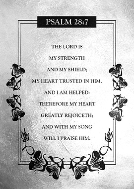 Psalm 28 7