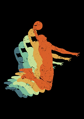 Basketball Retro Vintage