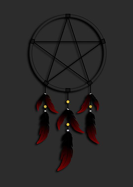 Pentagram Dreamcatcher