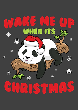 Sweet Panda wake me up