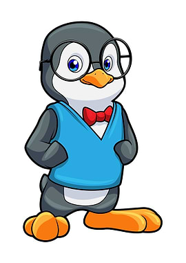 Penguin Nerd Glasses